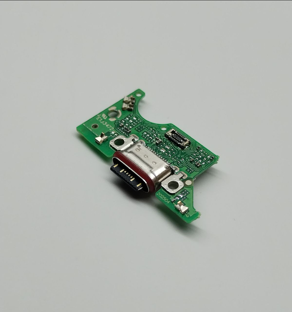 Tecno Camon 40 Pro 4G (CM6) - Нижняя плата зарядки (субплата) с разъемом зарядки (Type-C) + микрофон (быстрая зарядка)