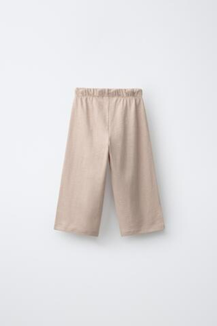 ZARA ОДНОТОННЫЕ БРЮКИ, РЫЖЕВАТО-КОРИЧНЕВЫЙ