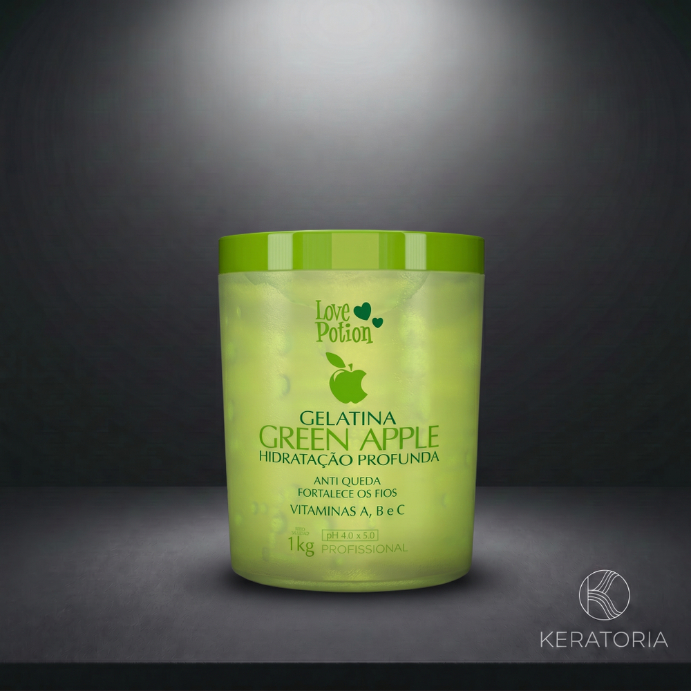 Коллагеновый восполнитель LOVE POTION Gelatina Green Apple