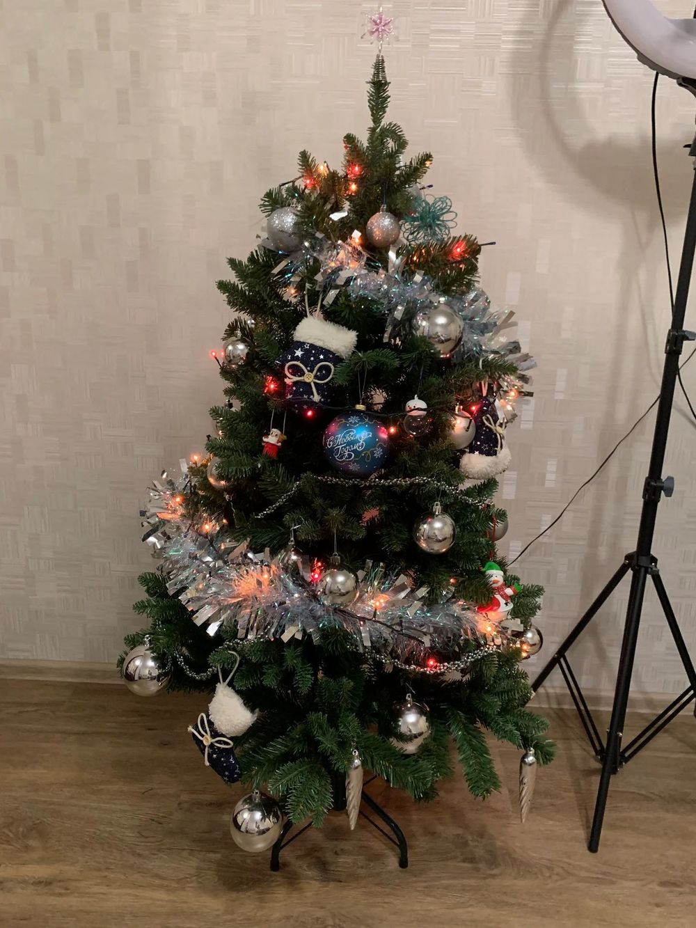 Искусственная ель «Барокко» (Литая+пвх) 180 см / 1.8 м