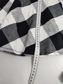 Платье в клетку открытое 36 размер