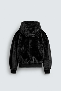 ZARA БОМБЕР REVERSIBLE, ЧЕРНЫЙ