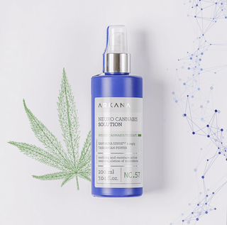 Neuro Cannabis Solution - Мягкий тоник для лица со стволовыми клетками конопли, 200 мл