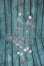 Пластиковая ПЭТ бутылка 1,5 литра светлая