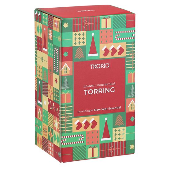 Домик с подсветкой aulum из коллекции new year essential
