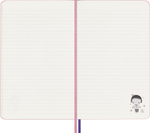Блокнот Moleskine LE Sakura Large 130х210 мм текстиль 176 стр линейка Momoko Sakura (LESU07QP060NB)