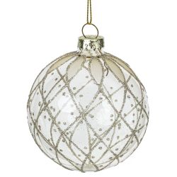 GAEM Набор из 12шт Украшение новогоднее "Шар", D 8 см, L35 W25 H8,5 см