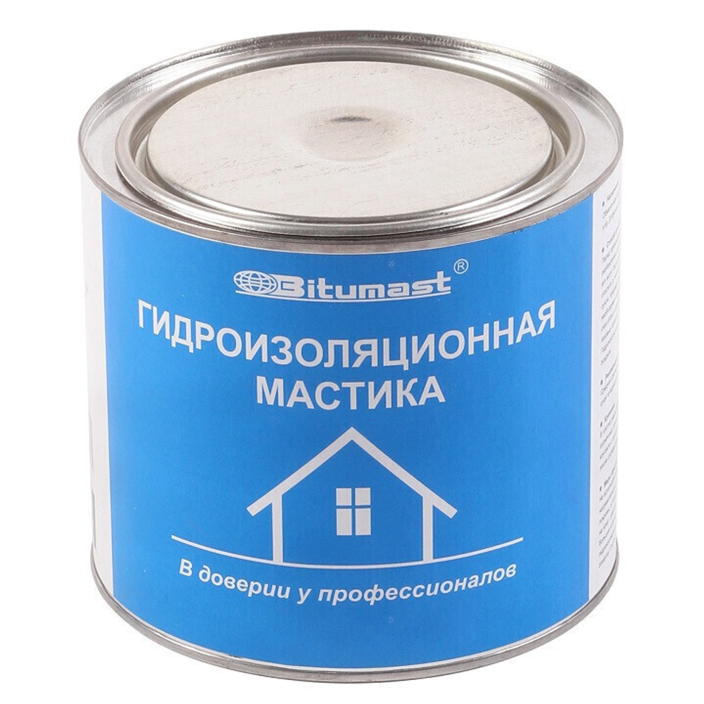 Мастика гидроизоляционная Bitumast 2 л