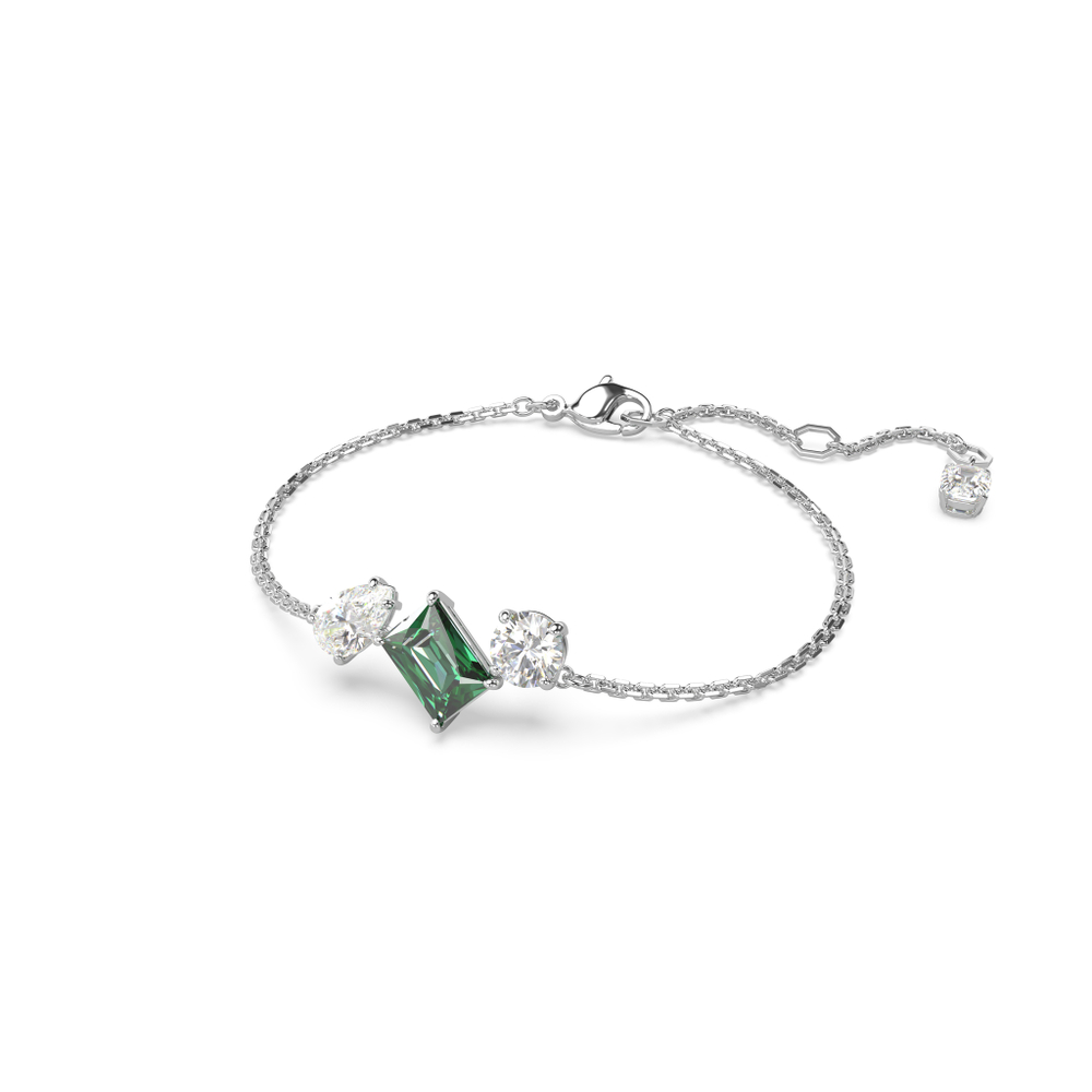 MESMERA:BRACELET GREEN WHITE/RHS M