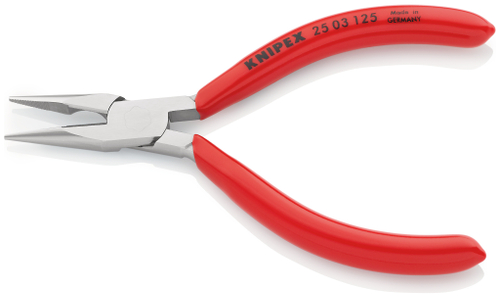 Длинногубцы хромированные 125 мм KNIPEX 2503125