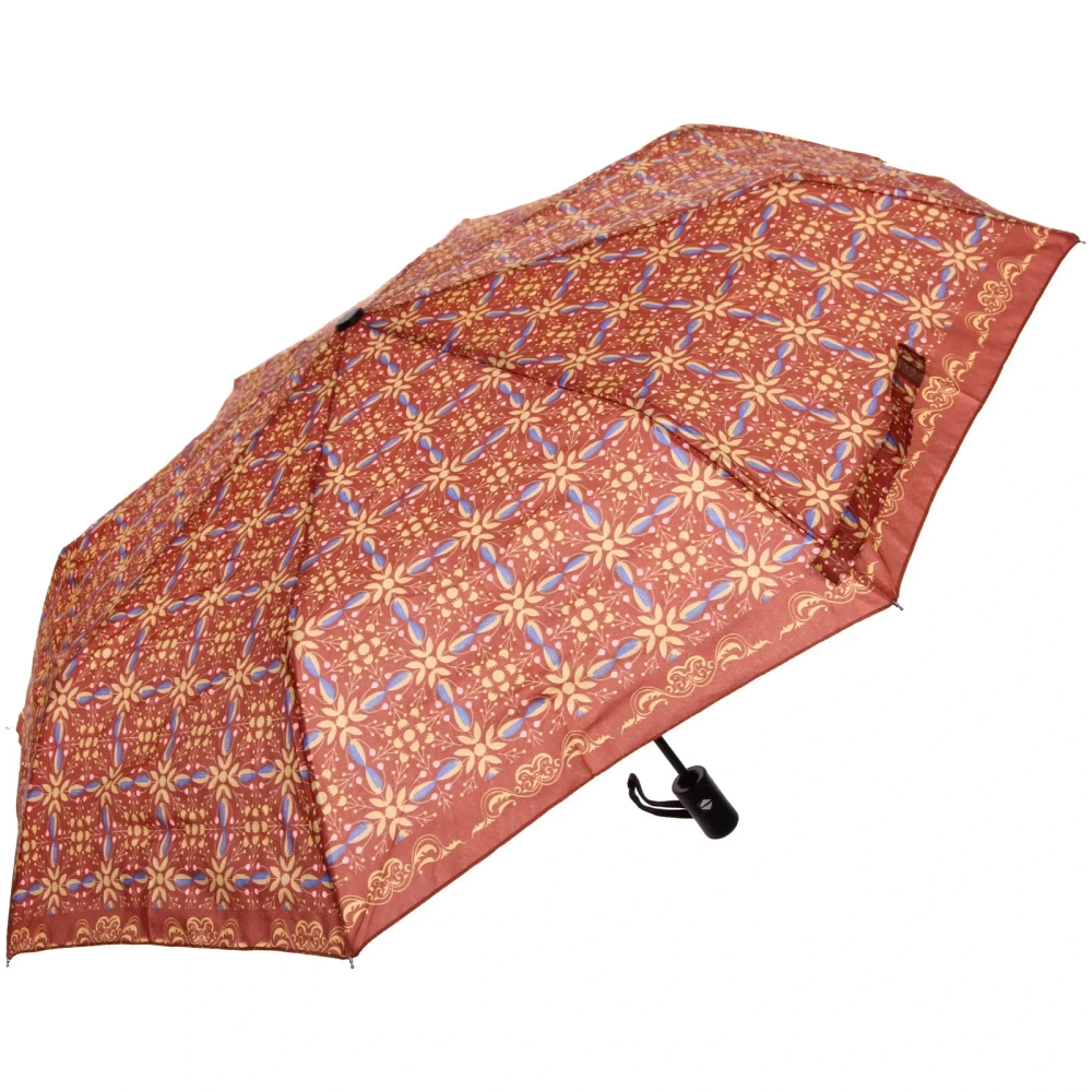 New Зонт женский автомат «Ultramarine - Романеско», микс 4 цвета, 8 спиц, d-108см, длина в слож. виде 28см