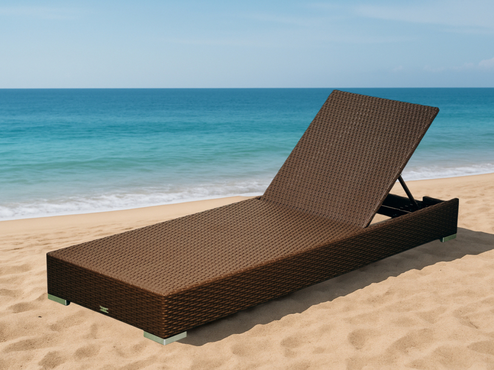 Шезлонг-лежак плетеный Mantera