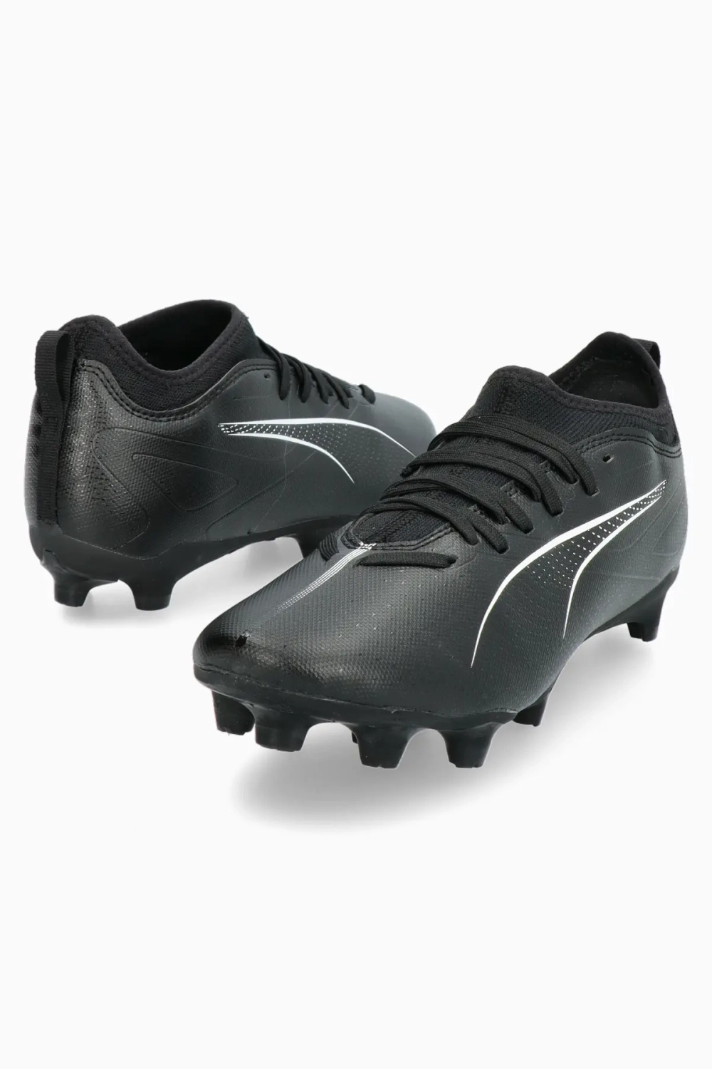 Бутсы Puma Ultra 5 Match FG/AG Junior - черный