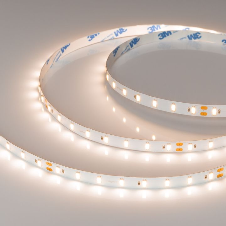 Светодиодная лента Arlight 14,4W/m 64LED/m 5630SMD теплый белый 5M Ultra-C64-10mm 24V Warm2700 037455