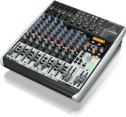 BEHRINGER QX1622USB микшер, 4 моновхода с компрессорами, 4 стерео, 2 AUX-шины, 2 подгруппы, процессор эффектов, USB__1