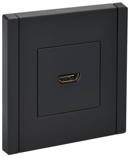 Розетка HDMI FORTE&PIANO FP140 черн. IEK FP-H10-K02