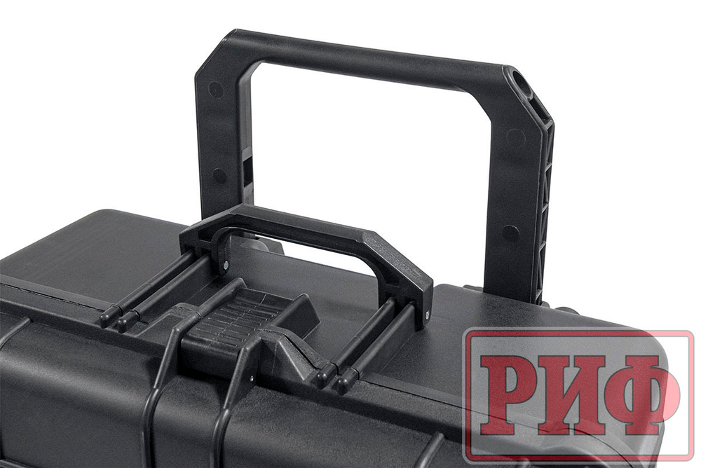 Кейс защитный ударопрочный РИФ 616х493х220 мм на колесах с телескопической ручкой IP55