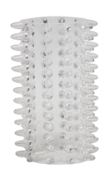 Набор из 6 насадок с шипиками Red Roses (Цвет: прозрачный)