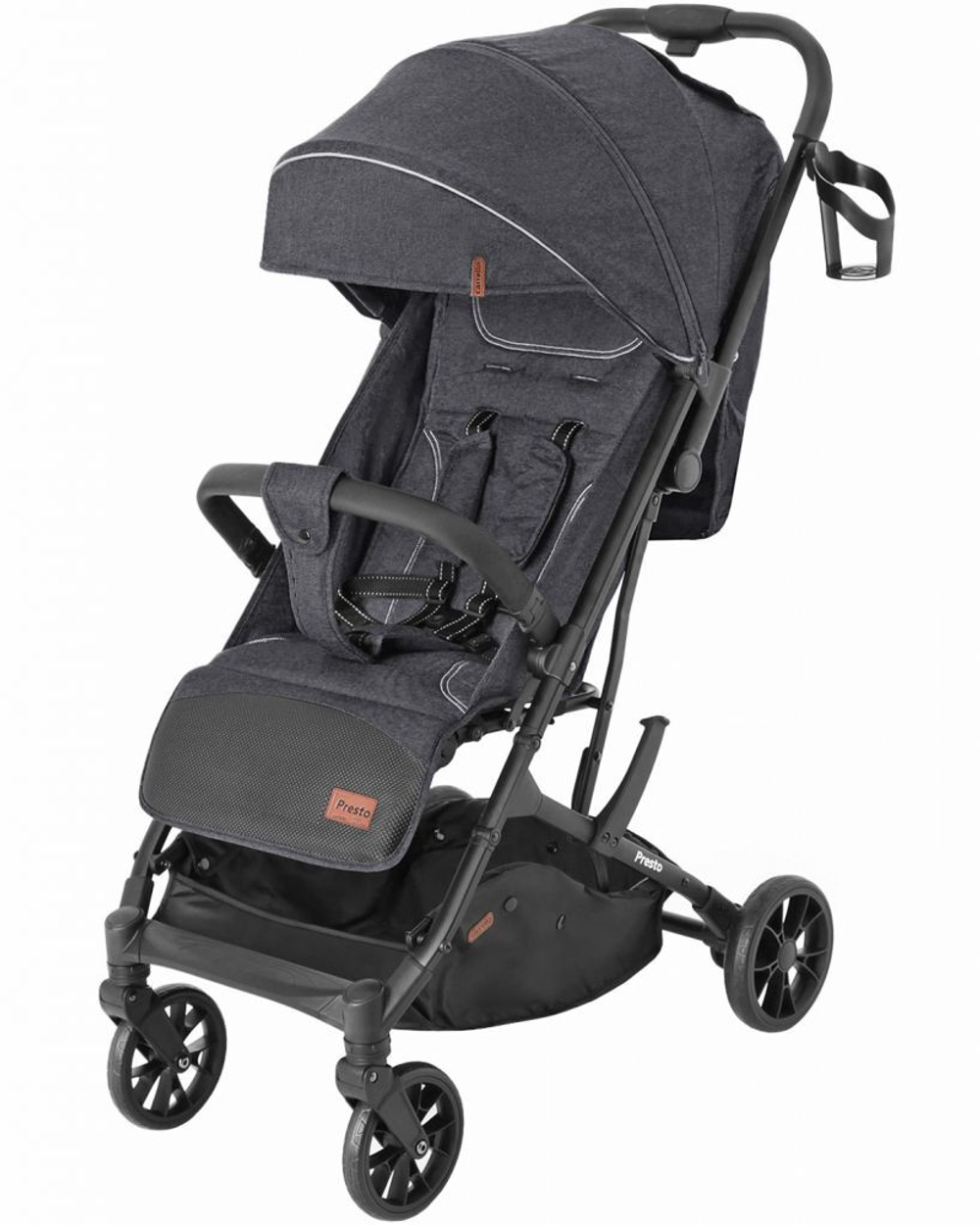 Коляска прогулочная Carrello Presto CRL-9002, Oil Grey