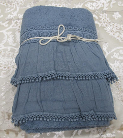 Набор полотенец 2шт Opificio Dei Sogni Violette blu синий