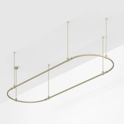 Основание ART-APRIORI-OVAL-ROD-800-3000x1000 (OG) (Arlight, IP20 Металл, 3 года) 054396