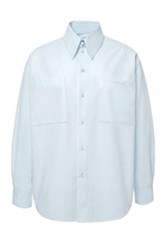 «Navi’s shirt» Базовая рубашка из плотного хлопка.