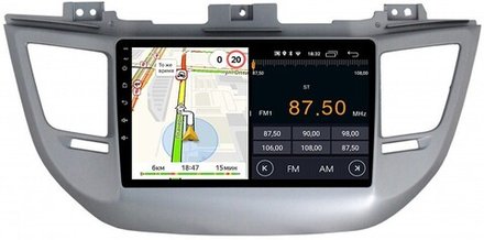 Магнитола для Hyundai Tucson 2016-2018 - Parafar PF546FHD на Android 13, 8-ядер, 2Гб+32Гб, CarPlay, 4G SIM-слот