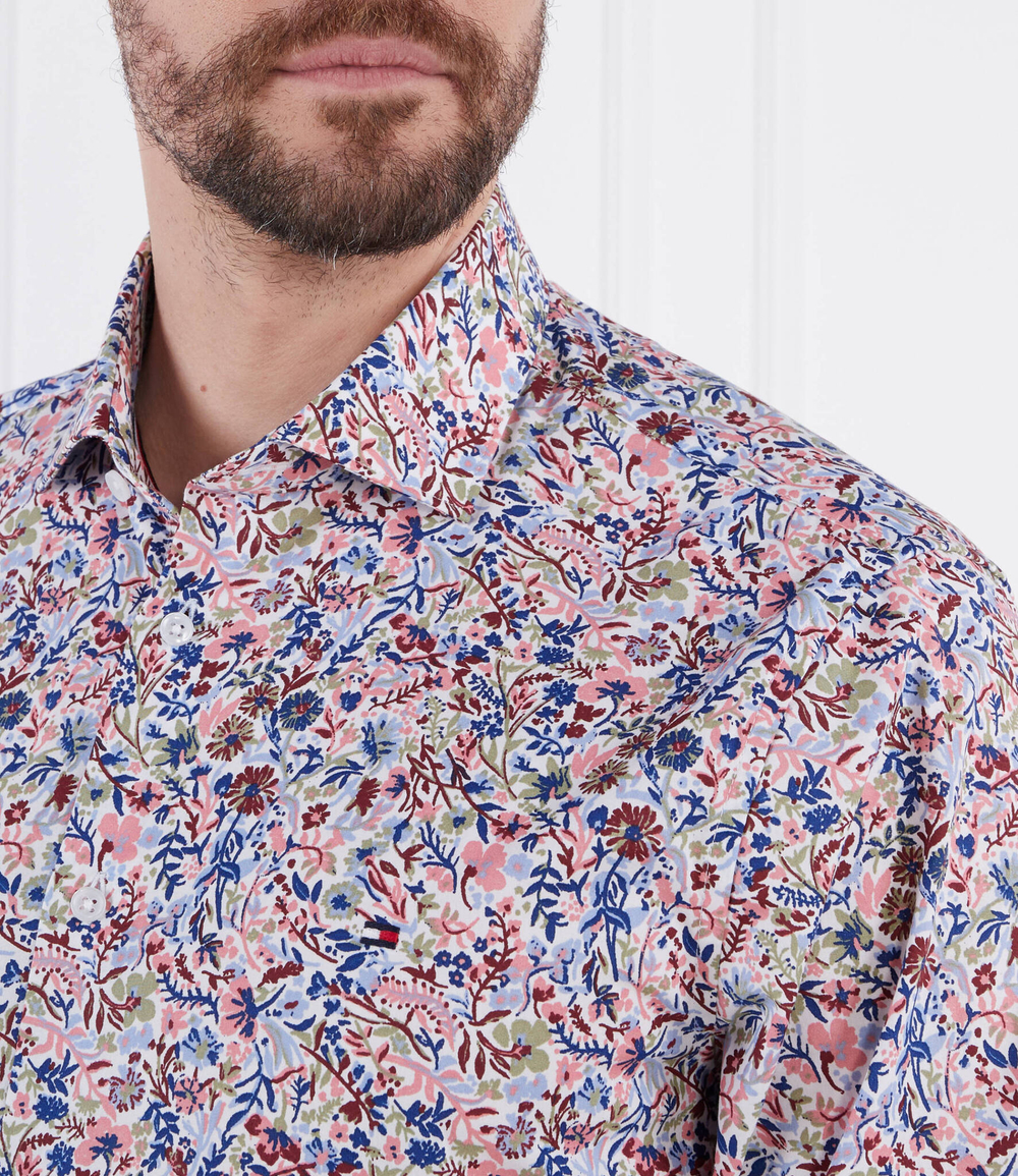 Рубашка WILD FLOWER PRINT Tommy Hilfiger - разноцветная(MW0MW30606)
