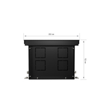 Конвектор внутрипольный Royal Thermo ATRIUM-150/200/1800-DG-U-BL