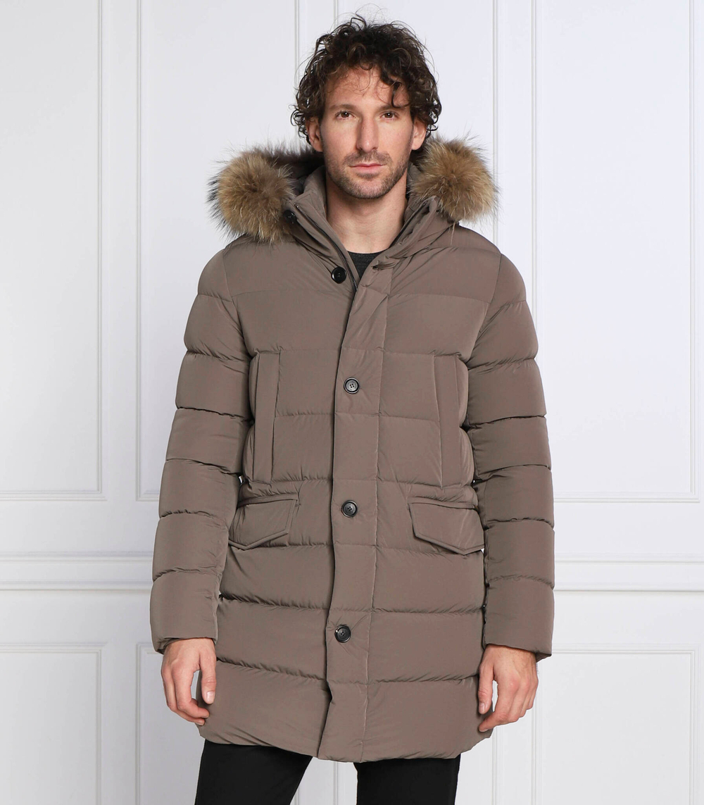 пухового парка parker 22 Hetrego - бежевый(8M436M)