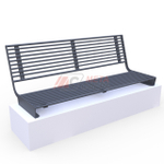 Скамейка на подпорную стенку Бореаз