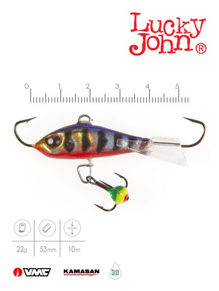 Балансир Lucky John BALTIC 5 с тр. 50мм/114 блистер