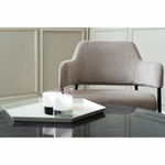 Кресло wendy, фактурный шенилл, серое