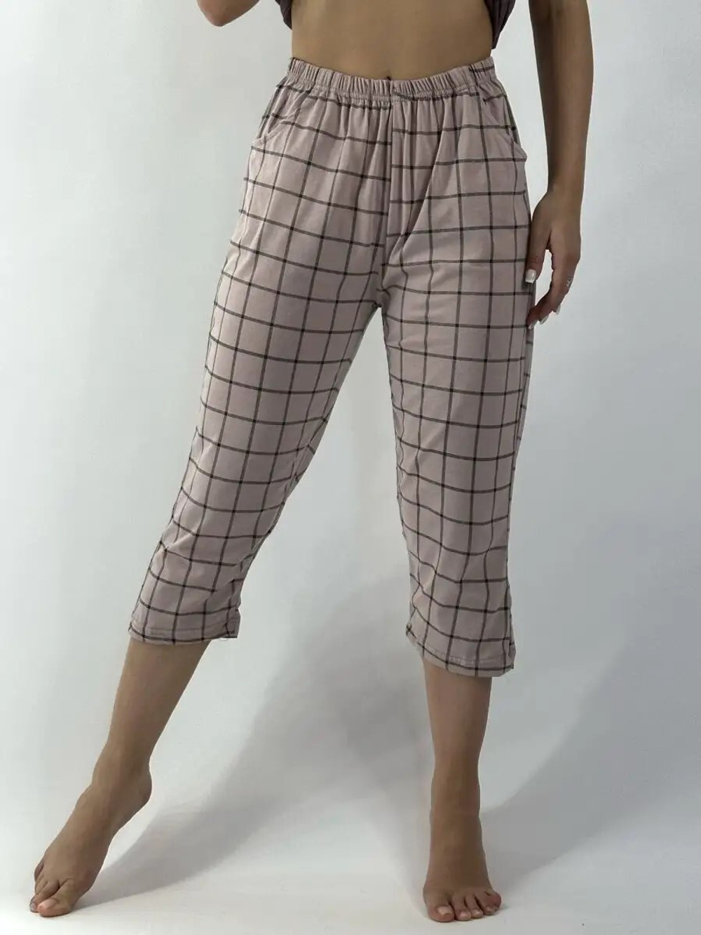 Пижама женская брид+футб. хлопок (велик) КЖ0034