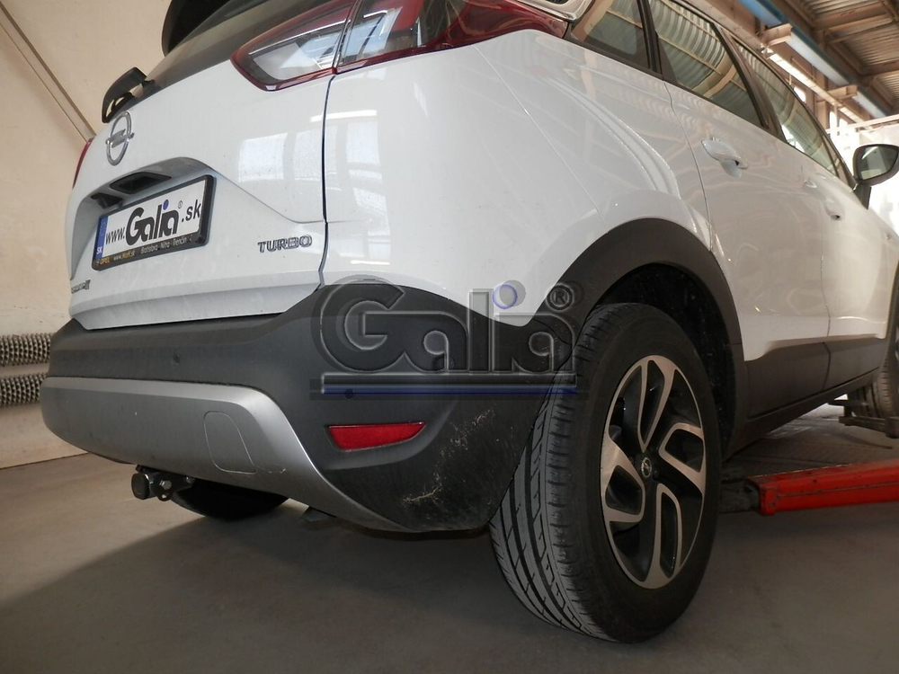 Фаркоп оцинкованный Galia O070C для OPEL Crossland X 2017-(паспорт и сертификат в комплекте)(без электрики)