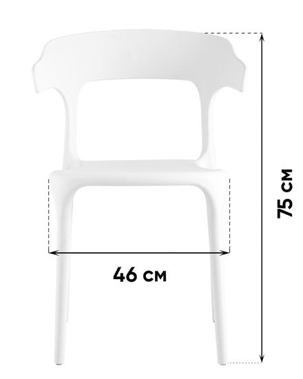 Стул Neo пластик темно-бирюзовый 4 шт.