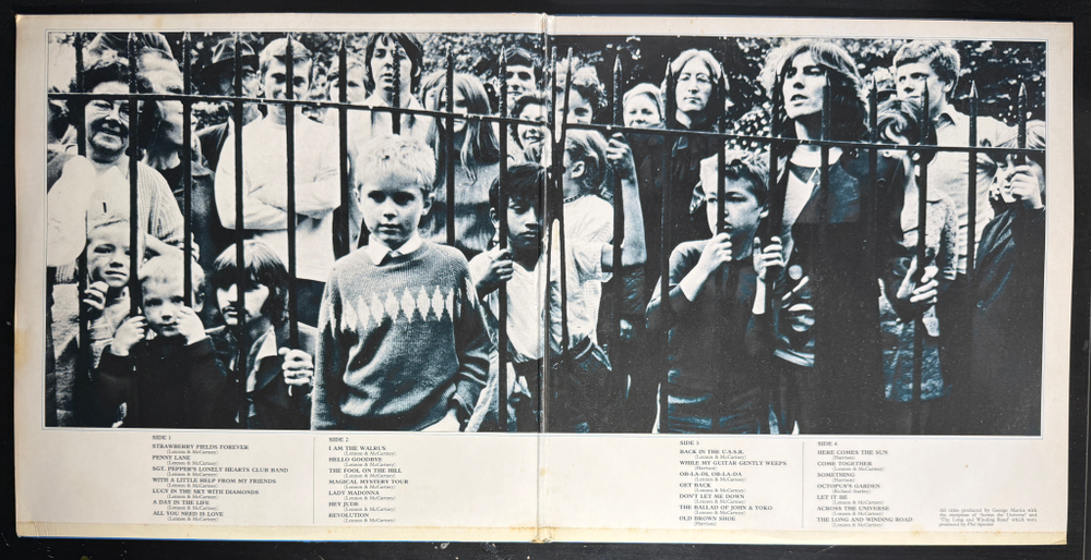 The Beatles ‎– 1967-1970 2LP (Англия 1973г.)