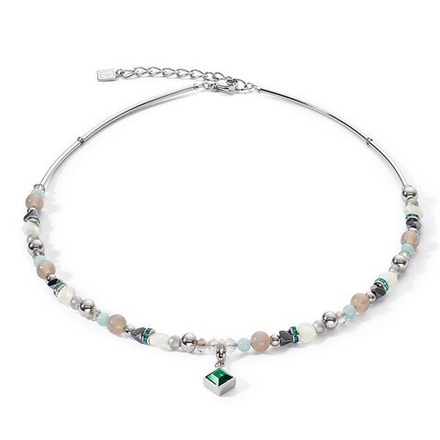 Колье Coeur de Lion Dark Green 4544/10-0521