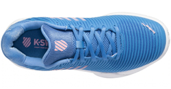 Женские теннисные кроссовки K-Swiss Hypercourt Express 2 HB Women - silver lake blue/white/orchid pink