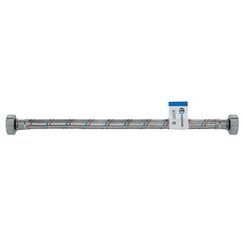 Подводка AQUALINE гибкая для воды ГГ (FF) 200 см, стальная гайка 50/10