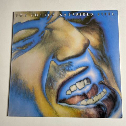 Винтажная виниловая пластинка LP Joe Cocker Sheffield Steel (Germany 1982) Talking Back To The Night