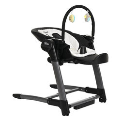 Стульчик для кормления Pituso Triola 3 в 1 Черная рама/Черный