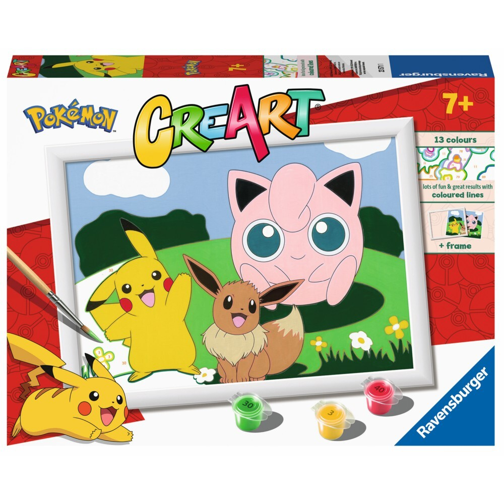 Ravensburger - CreArt Pokemon книга для рисования 235711 / артикул   235711  / GTIN 4005556235711