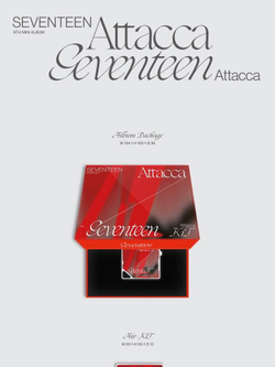 Альбом SEVENTEEN - ATTACCA 9th Mini Album KIHNO KIT