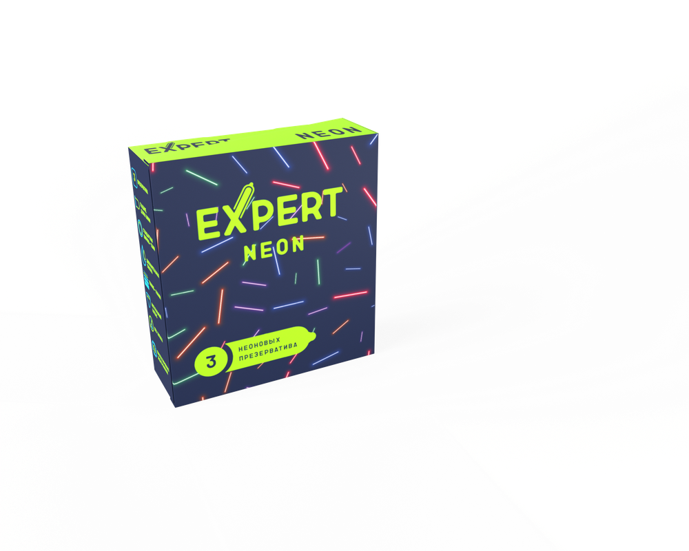 Презервативы Expert Neon 3 шт 9311ex