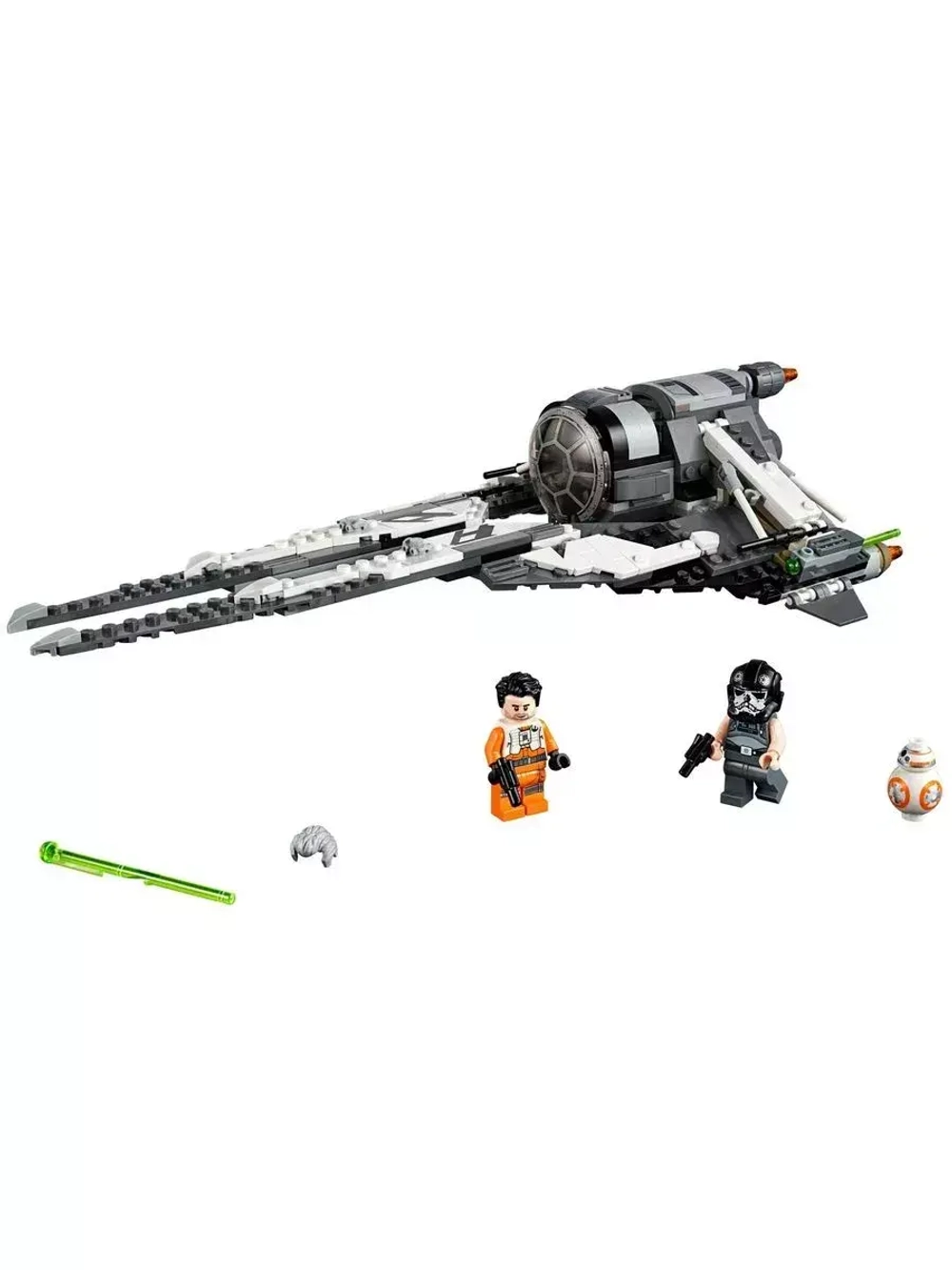 Конструктор Star Wars Перехватчик СИД Чёрного аса 408 дет