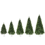 Елка «Праздничная» 240 см, ПВХ+леска (1795 веток)