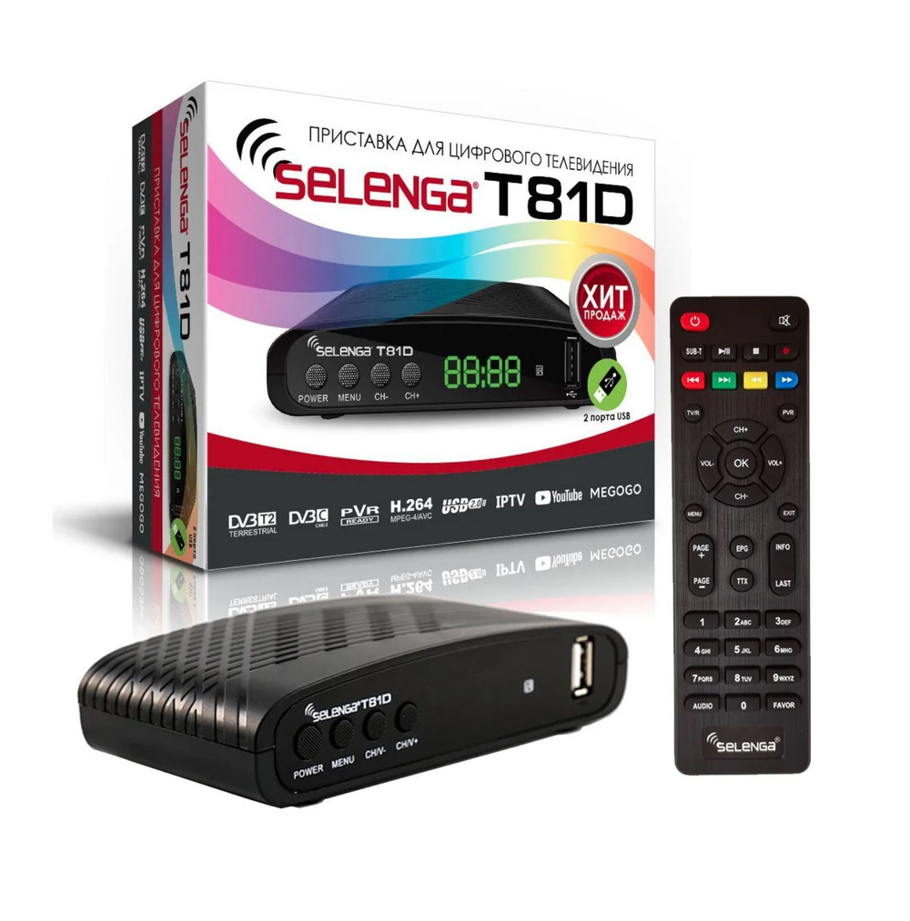 Цифровая приставка Selenga T81HD