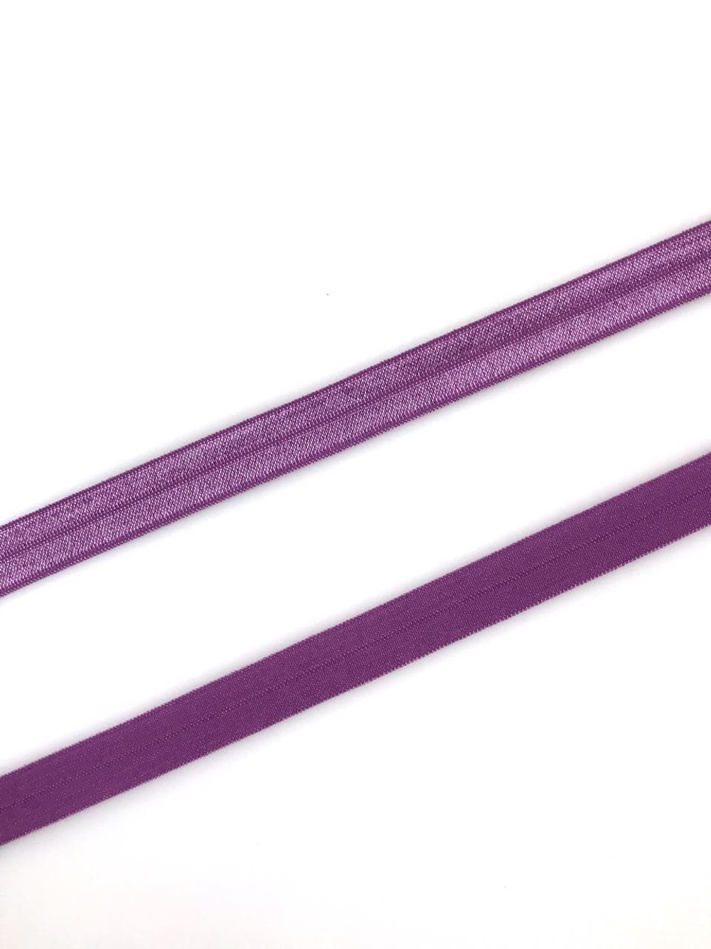 Бейка глянцевая темная лаванда 15 мм