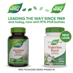 Nature's Way, корень валерианы, 100 веганских капсул (530 мг в 1 капсуле)